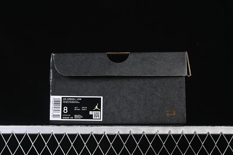 All categories Air Jordan Jordan series basketball shoes Air Jordan 1 Low G version pure original Air Jordan 1 Low AJ1 Joe 1 blue white black hook low-top cultural casual sneakers 553558-149